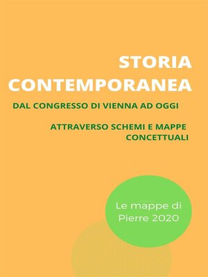 cover image of Storia contemporanea
